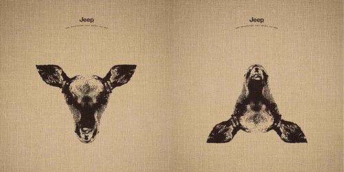 jeep print advertising