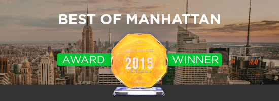 2015 Best of Manhattan Award Winner
